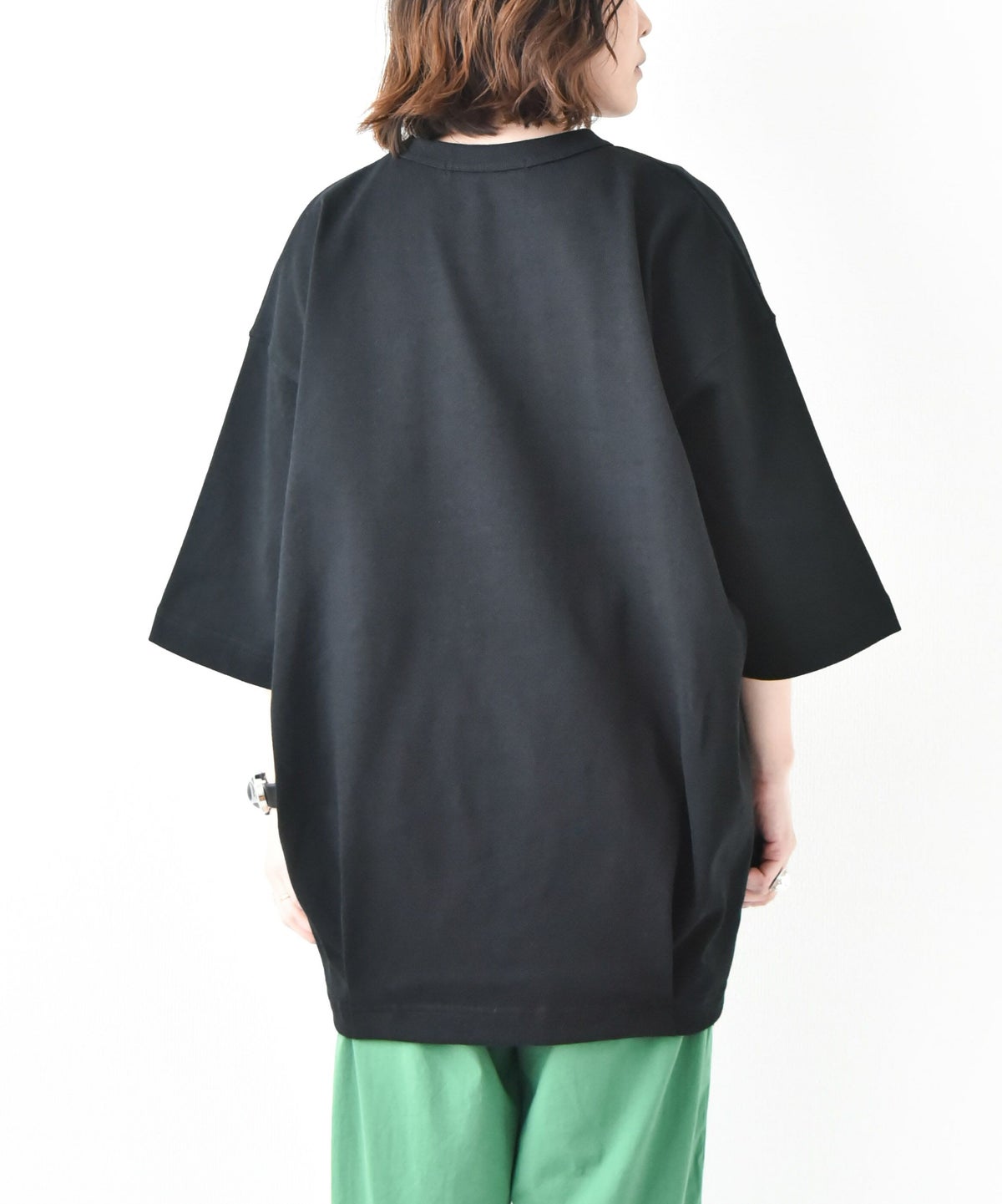 Audience｜バスク天竺クルーネックハーフスリーブバルーンTシャツ [[AUD6593]][D]