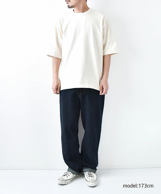 Audience｜バスク天竺クルーネックハーフスリーブバルーンTシャツ [[AUD6593]][D]