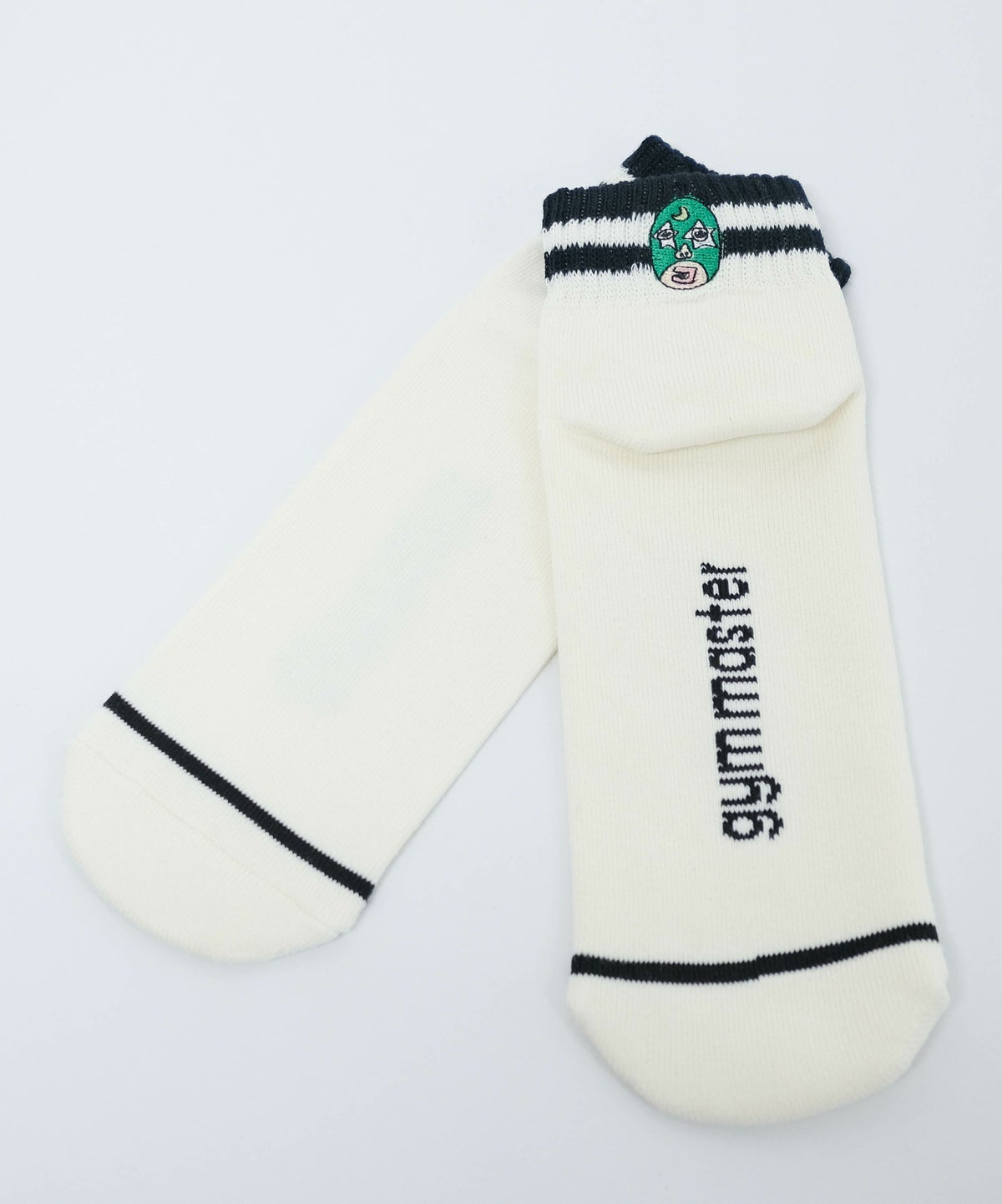 ジムマスター｜ハッピー刺繍ショートソックス [[G466624-25]][D]