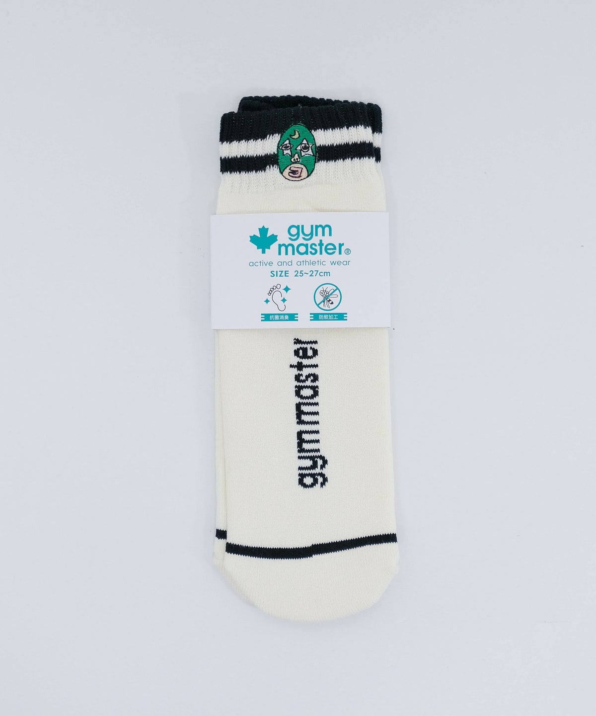 ジムマスター｜ハッピー刺繍ショートソックス [[G466624-25]][D]
