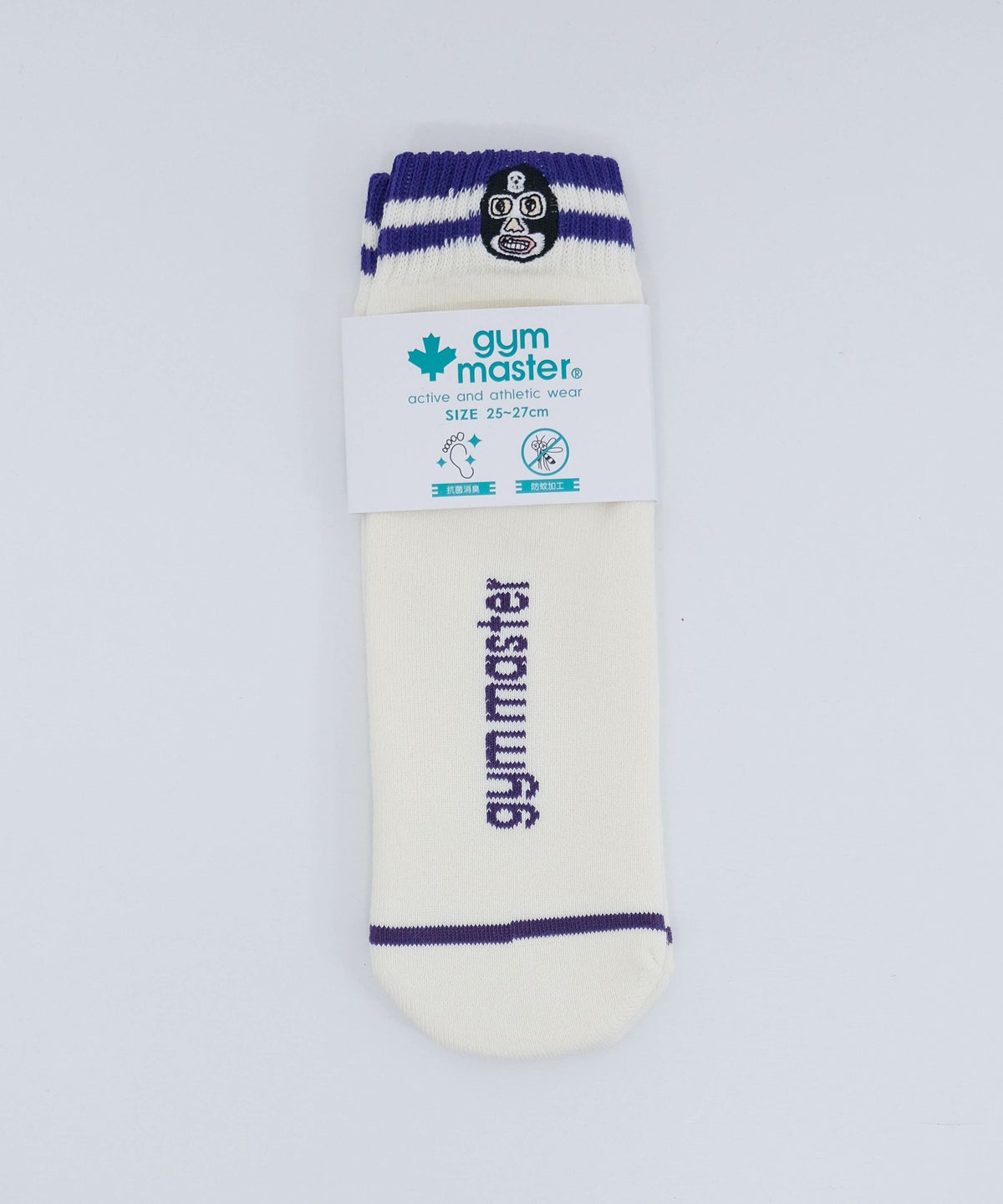 ジムマスター｜ハッピー刺繍ショートソックス [[G466624-25]][D]