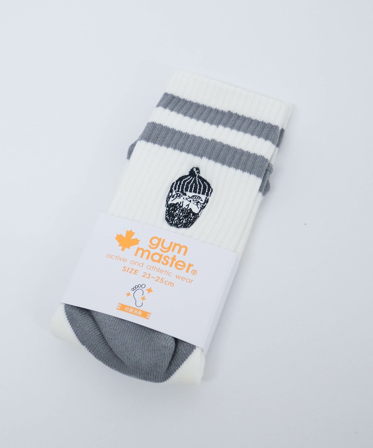 ジムマスター｜SMILE刺繍ラインソックス [[G966630]][D]