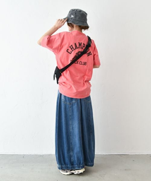 Champion｜ショートスリーブ　プリントTシャツ [[C3-B335]][C]