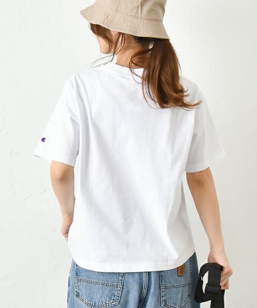 Champion｜ワンポイント刺繍Tシャツ [[OW-B302]][C]