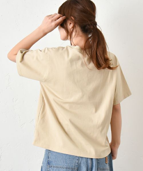 Champion｜ワンポイント刺繍Tシャツ [[OW-B302]][C]