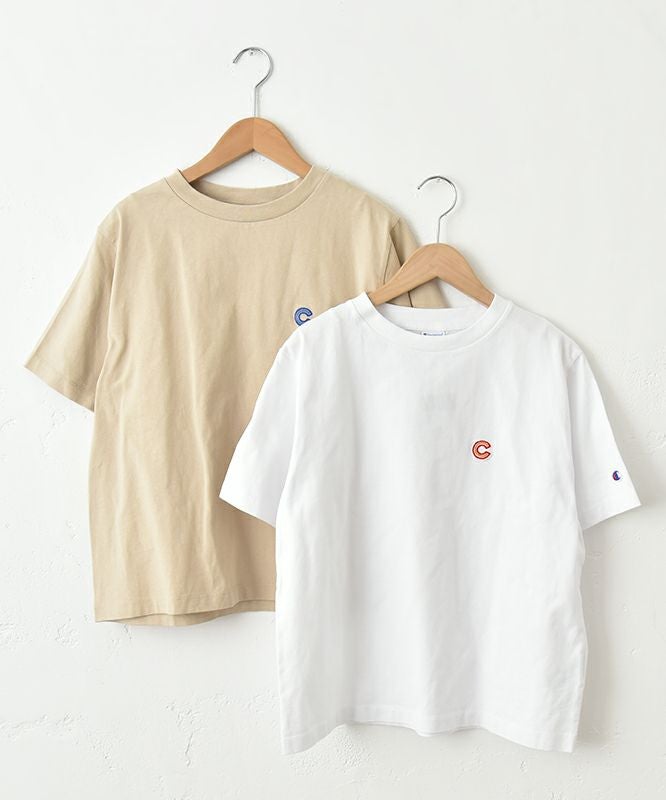 Champion｜ワンポイント刺繍Tシャツ [[OW-B302]][C]