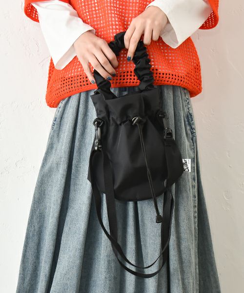 Drifter｜ギャザーハンドルポーチ [[DFV1209]][C]