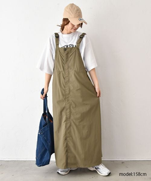 KIFFE｜ミリタリー2WAY サロペットスカート [[KF251TW00032]][C]