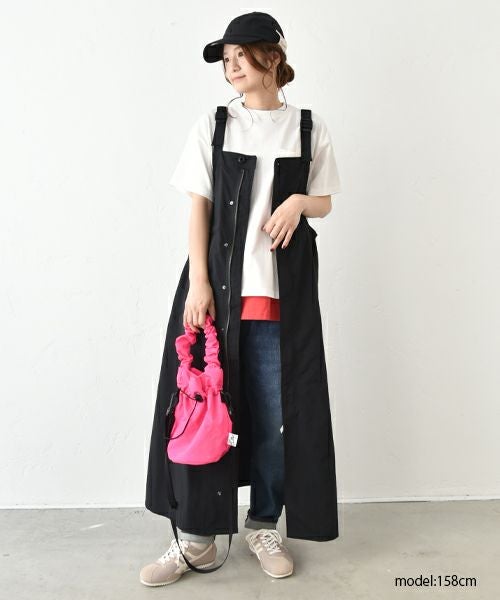 KIFFE｜ミリタリー2WAY サロペットスカート [[KF251TW00032]][C]