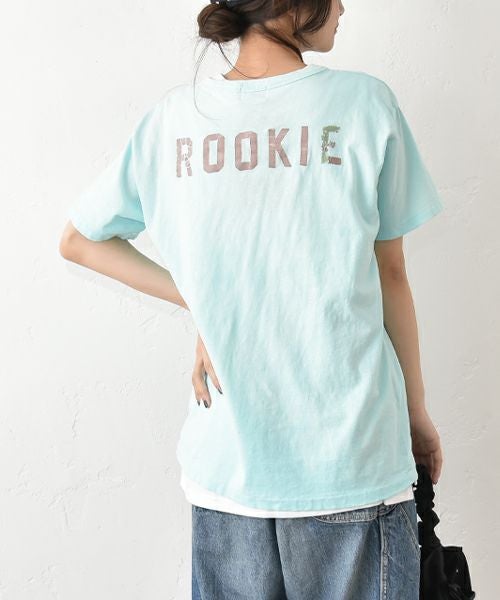 DENIM&DUNGAREE｜ビンテージ天竺 ROOKIE TEE [[22520416]][C]