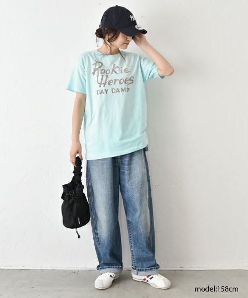 DENIM&DUNGAREE｜ビンテージ天竺 ROOKIE TEE [[22520416]][C]
