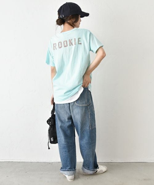 DENIM&DUNGAREE｜ビンテージ天竺 ROOKIE TEE [[22520416]][C]