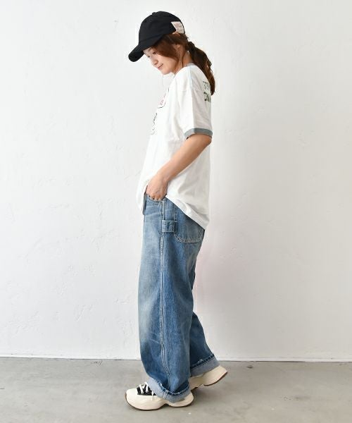 DENIM&DUNGAREE｜テンジクSNOOPY STUPID TEE [[22521493]][C]