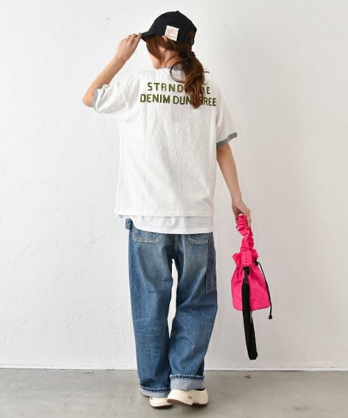 DENIM&DUNGAREE｜テンジクSNOOPY STUPID TEE [[22521493]][C]