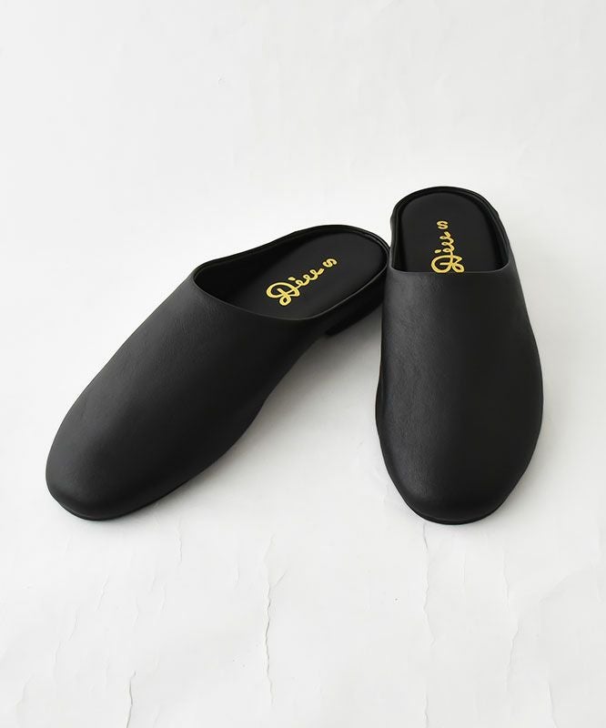 Diu｜オイルレザーミュールサンダル [[125D1630]][C]