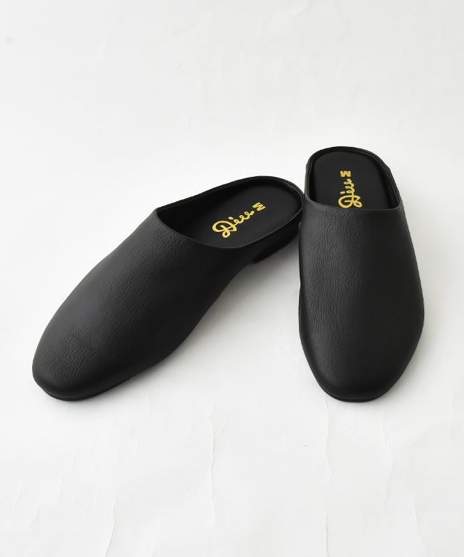 Diu｜オイルレザーミュールサンダル [[125D1630]][C]