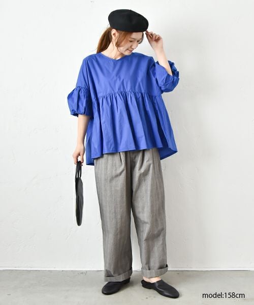 No18｜切替ギャザープルオーバー [[H24049]][C]