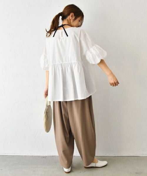 No18｜切替ギャザープルオーバー [[H24049]][C]