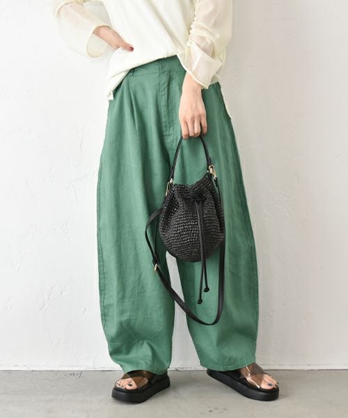 Cachellie｜2wayラフィアショルダーバッグ [[57-2124]][C]