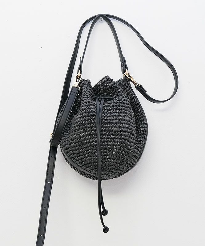 Cachellie｜2wayラフィアショルダーバッグ [[57-2124]][C]