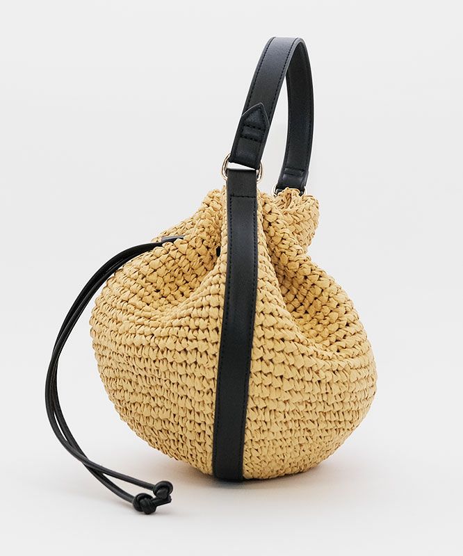 Cachellie｜2wayラフィアショルダーバッグ [[57-2125]][C]