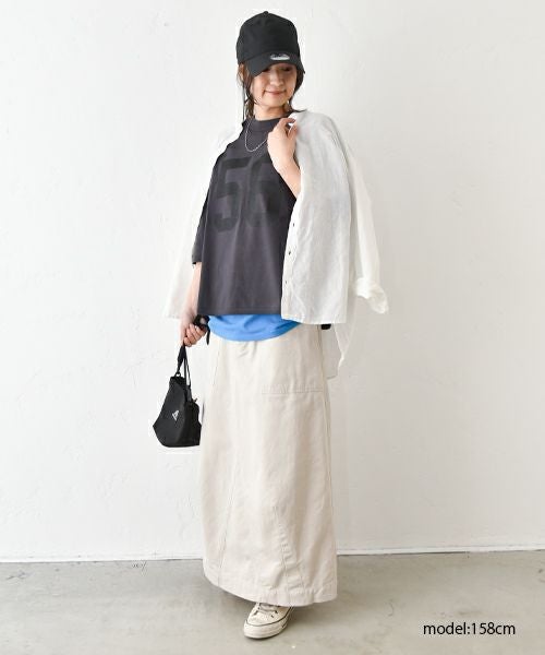 her.｜ミリタリーベイカースカート [[CE3SK231002A]][C]