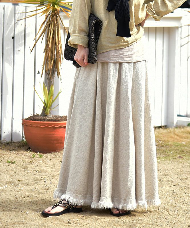 HUMS｜サーキュラースカート [[C-5058]][C]