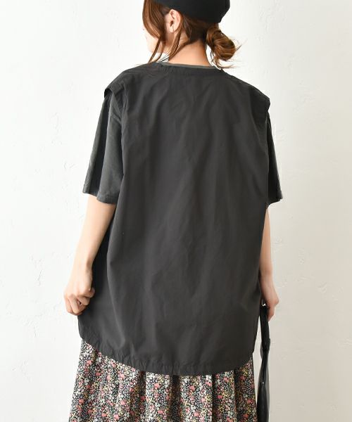 prit｜裾ヒモコクーンベスト [[P82501]][C]