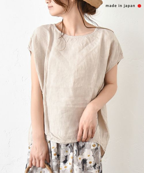 NARU｜フレンチリネンコクーンプルオーバー [[662851]][C]