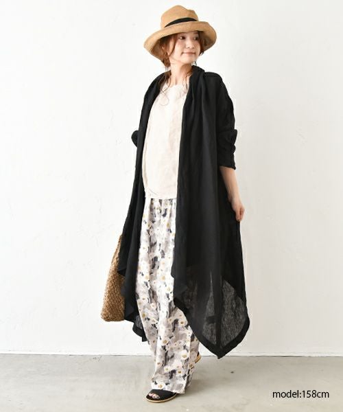 NARU｜フレンチリネンコクーンプルオーバー [[662851]][C]