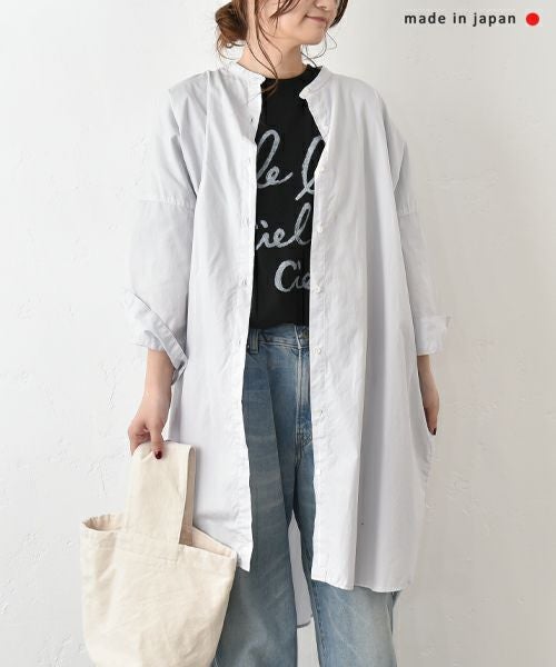  ichi｜ブロードシャツチュニック [[241222]][C]