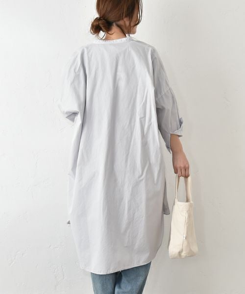  ichi｜ブロードシャツチュニック [[241222]][C]