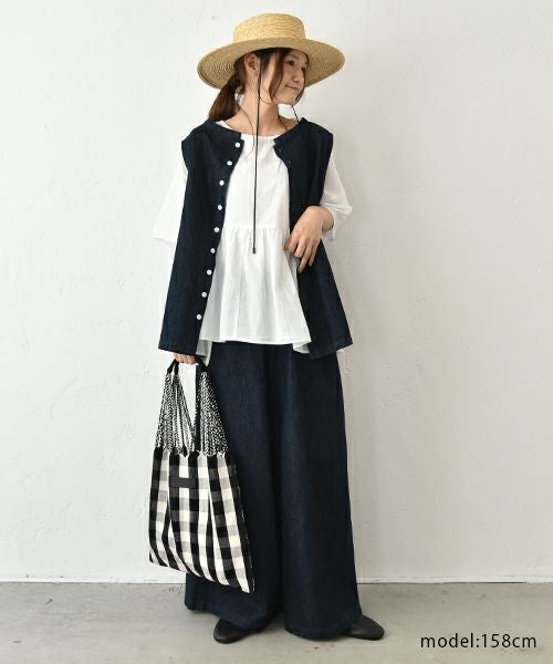 No18｜ギャザー切替プルオーバー [[302163]][C]