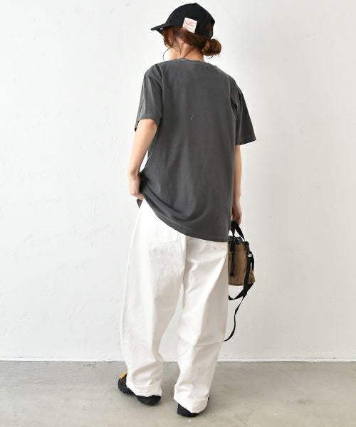 Johnbull｜ピグメントARMY Tシャツ」 [[TK252C01]][C]