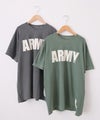 Johnbull｜ピグメントARMY Tシャツ」 [[TK252C01]][C]