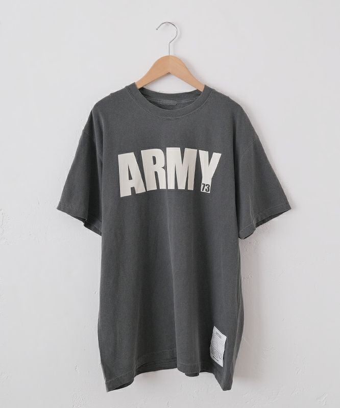 Johnbull｜ピグメントARMY Tシャツ」 [[TK252C01]][C]