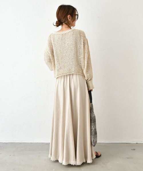 HUMS｜メッシュニット [[RNK-2543]][C]