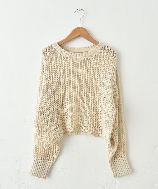 HUMS｜メッシュニット [[RNK-2543]][C]