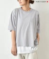 her.｜LOOK TO TOMORROW リラックスフィットTee [[LOOK TO TOMORROW Relax Fit Tee(ハ゛ックフ゜リント)]][C]