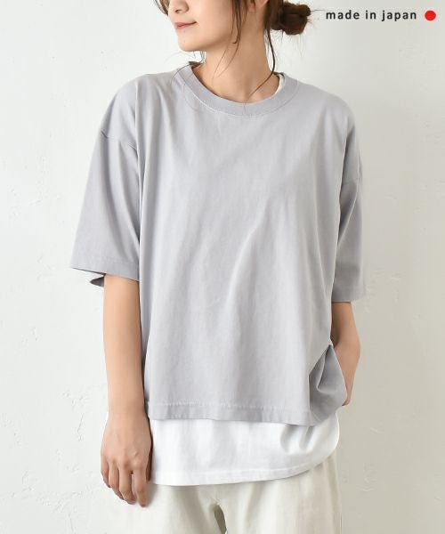 her.｜LOOK TO TOMORROW リラックスフィットTee [[LOOK TO TOMORROW Relax Fit Tee(ハ゛ックフ゜リント)]][C]