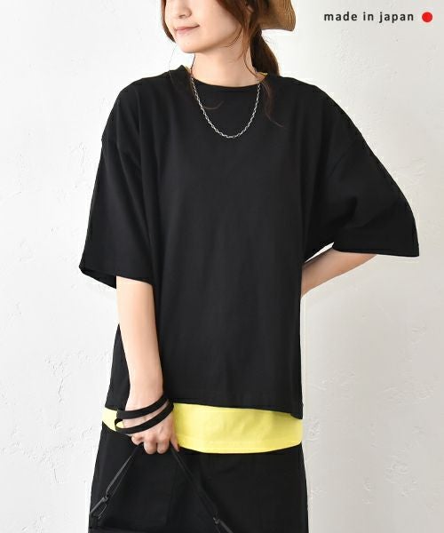 her.｜LOOK TO TOMORROW リラックスフィットTee [[LOOK TO TOMORROW Relax Fit Tee(ハ゛ックフ゜リント)]][C]