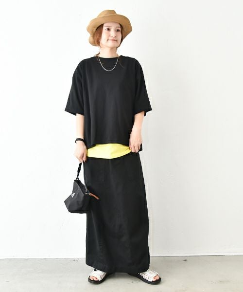 her.｜LOOK TO TOMORROW リラックスフィットTee [[LOOK TO TOMORROW Relax Fit Tee(ハ゛ックフ゜リント)]][C]