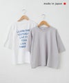  her.｜LOOK TO TOMORROW リラックスフィットTee [[LOOK TO TOMORROW Relax Fit Tee(ハ゛ックフ゜リント)]][C]