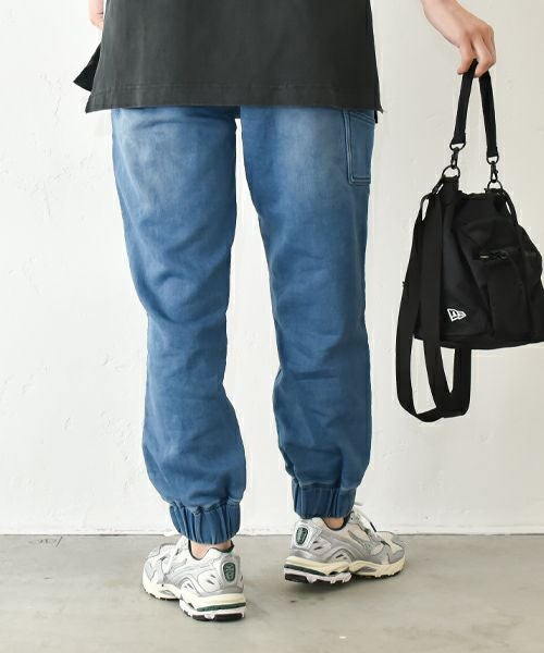 IN THE MARKET｜カットデニムテーパードイージーパンツ [[IN-090]][C]