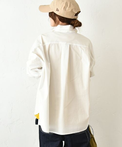 IN THE MARKET｜リップ素材シャツアウター [[IN-092]][C]