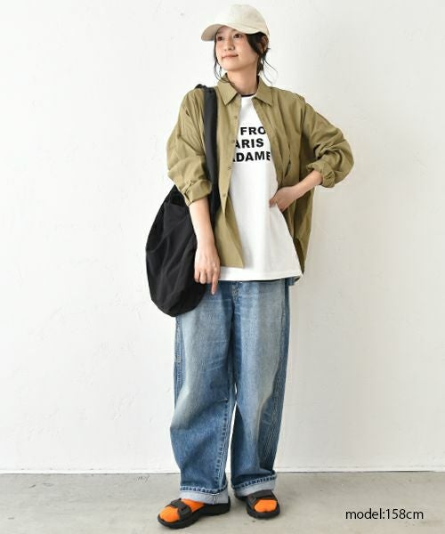 IN THE MARKET｜リップ素材シャツアウター [[IN-092]][C]