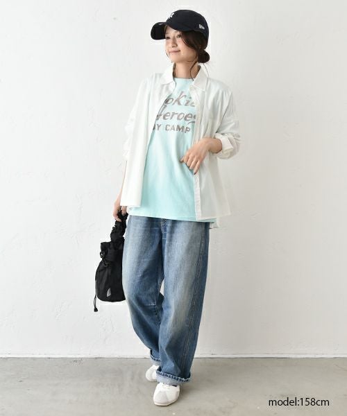 IN THE MARKET｜リップ素材シャツアウター [[IN-092]][C]