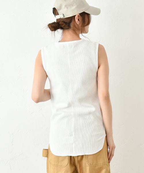IN THE MARKET｜ワッフルタンクトップ [[C-2378]][C]
