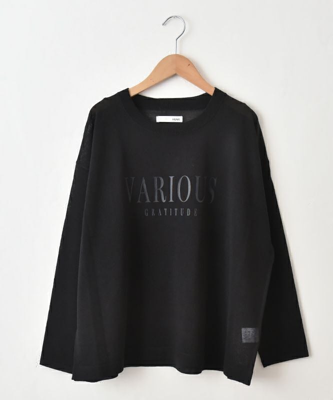 HUMS｜シアーロゴニット [[RNK-2548]][C]