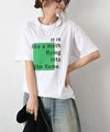 Like a moth.｜Green box Tee [[352007]][C]